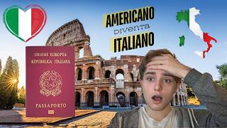 🇺🇸🇮🇹AMERICANO DIVENTA CITTADINO ITALIANO🇺🇸🇮🇹  La storia di come sono diventato cittadino italiano [upl. by Hallutama]