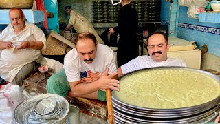 Jeda Lassi Wala  People Are Crazy For This  Butter Milk Lasi  Lahore Famous Jeda Lassi [upl. by Neeoma776]