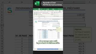 📈 Hoy aprenderemos a crear Notas de Instrucciones en EXCEL [upl. by Raval168]