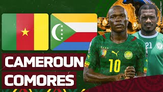 🔴 🎥 🇨🇲 CAMEROUN  COMORES 🇰🇲  Respect aux Comores   8 EME DE FINALE  MATCH LIVEDIRECT CAN 2021 [upl. by Attela]