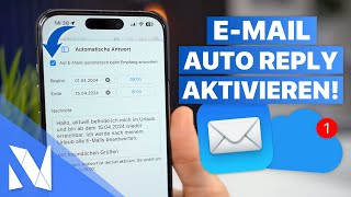 EMail Abwesenheitsnotiz am iPhoneMac einrichten amp aktivieren 2024  NilsHendrik Welk [upl. by Binnie454]