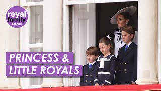 Princess Kate Shines from Palace Balcony at Trooping Parade [upl. by Negeam]