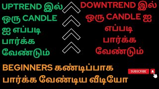 ஒரு Candlesticks ஐ எப்படி பார்க்க வேண்டும் How To View Candlesticks Beginners Guide trade [upl. by Otrebide]