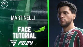 EAFC 24  MARTINELLI Face  Stats Tutorial [upl. by Sagerman]