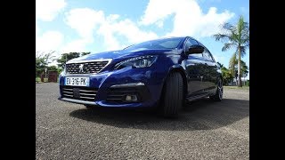 Essai Peugeot 308 GT Blue HDi 180 Pilote Grantomobilfr 2018 [upl. by Brandie]