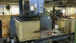 OKK MCV 820 VERTICAL MACHINING CENTER 1995 [upl. by Inar197]