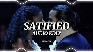 satisfiedhamilton audio edit [upl. by Arbma]