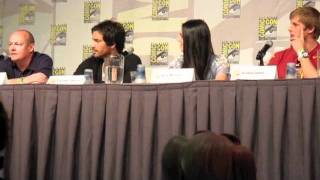 Comic Con 2011 MERLIN Panel Part V  On Resumes Horseback Riding and Evil Morgana [upl. by Rik]