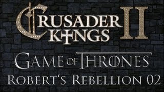 Crusader Kings II  A Game of Thrones Lets Play Teil 02  Lagebesprechung DeutschLets Play [upl. by Star488]