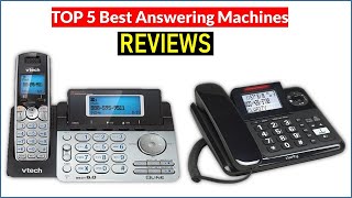 ✅ BEST 5 Answering Machines Reviews  Top 5 Best Answering Machines  Buying Guide [upl. by Gian]