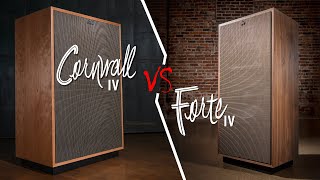 Klipsch Cornwall IV VS Forte IV [upl. by Venu]