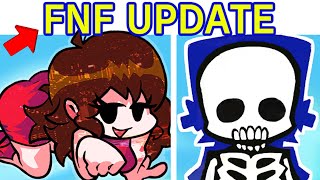 Friday Night Funkin Update  FULL WeekEnd 1  Cutscenes FNF Update BFGFPico Its not Week 8 [upl. by Htebaras435]