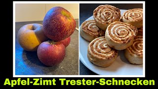 Apfelschnecken mit Zimt und Blätterteig  Apfel Trester Rezept  Selbstversorgung Äpfel [upl. by Ykceb371]