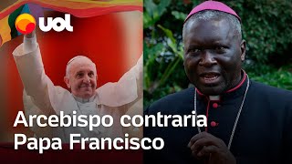 Arcebispo ignora papa e proíbe bênção a casais homoafetivos [upl. by Enilrac]