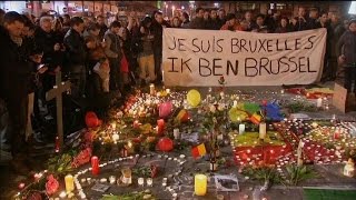 Bruxelles rassemblement spontané place de la Bourse [upl. by Waiter]