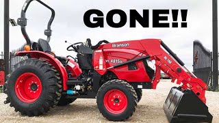 What Happened to BRANSON TRACTOR TYM Building Yanmar Tractors Plus Tims Thoughts [upl. by Ayin]