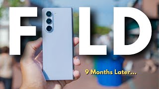 Galaxy Fold 5 Review 9 Months Later Long Term Review A True Lifestyle Companion [upl. by Ainoda]