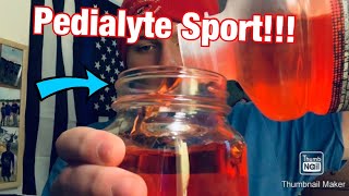 Pedialyte Sport Fruit Punch Review [upl. by Konikow]