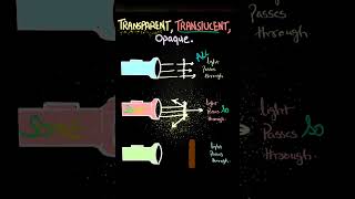 Quick Comparison Transparent vs Translucent vs Opaque  Difference Between three  Maano  Light [upl. by Llyrad606]