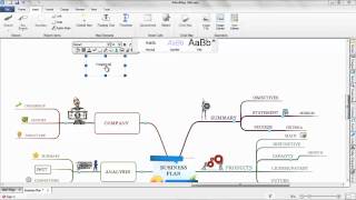 iMindMap 6  Floating Text [upl. by Attelrac302]