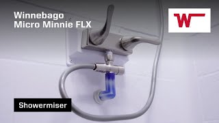 Winnebago Micro Minnie FLX Flex Showermiser [upl. by Elsbeth393]