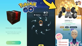 How To Get Meltan Box in Pokémon GO 2024  How To Transfer from Pokémon GO to Pokémon Home [upl. by Lanta]