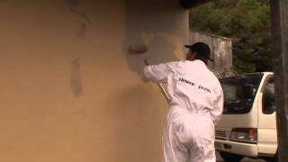 Waterproofing plaster with Resene X200 waterproofing membrane [upl. by Hadwin]