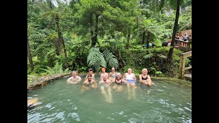 Caldeira Velha hot springs São Miguel Island The Azores [upl. by Desma]