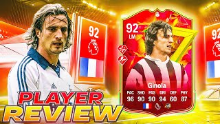 🤯92 GOLAZO HERO GINOLA PLAYER REVIEW  EA FC 24 ULTIMATE TEAM [upl. by Shelbi235]