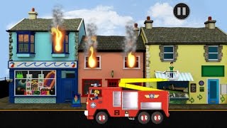 Fireman Sam Fire amp Rescue Part 1  Best iPad app demo for kids  Ellie [upl. by Attinahs]