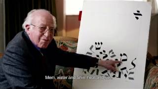 Holocaust Survivor Fishel Rabinowicz unveils new art exhibit [upl. by Yanal]