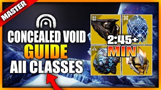 MASTER Lost sector CONCEALED VOID  All Classes Guide  05272024 [upl. by Rubliw]