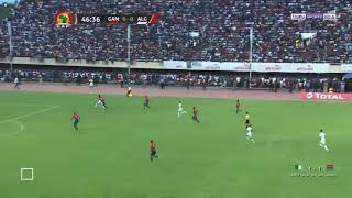 Gambia vs Algeria  Group D Round 2 [upl. by Yrbua]