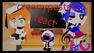 creepypastas react to the afton family 45 [upl. by Eniamreg]