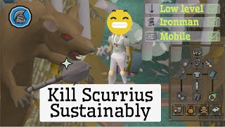 Scurrius Unlimited prayer sustainable method for low level Irons [upl. by Gatian564]