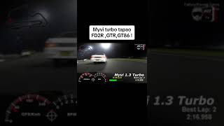 Myvi 13 Turbo TrackMyvi Tapao Gtr35Fd2rGt86 [upl. by Studdard]