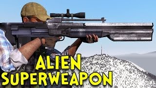 ALIEN SUPERWEAPON  Arma 2 DayZ Mod  Ep19 [upl. by Tolley]