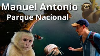 El parque nacional más pequeño de Costa Rica 🇨🇷Manuel Antonio 🦥 [upl. by Alleira]