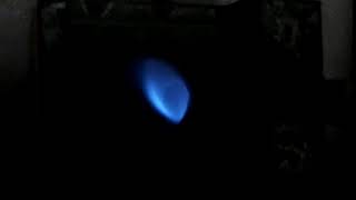 Dayton gas furnace pilot light flame burning [upl. by Bryce]