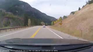 Time lapse video  Pinedale WY  Jackson WY [upl. by Ilat]