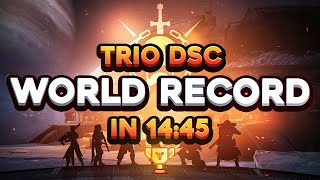 Trio Deep Stone Crypt World Record 1445 [upl. by Anailuy886]