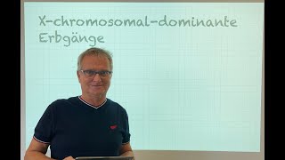 Stammbaumanalyse 4 Xchromosomaldominante Erbgänge 2022 [upl. by Kenway]