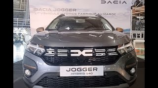 Tanger Dacia lance le Jogger premier véhicule hybride « Made in Morocco » [upl. by Ecirum]