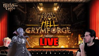 Baldurs Gate 3 Panel From Hell 4 Grymforge Livestream Captured [upl. by Drucill630]