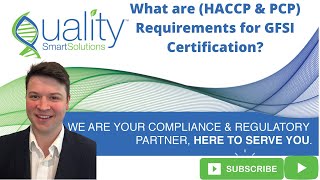 What are HACCP amp PCP Requirements for GFSI Certification Hazard Analysis Control Point amp PCP Plan [upl. by Kandace]