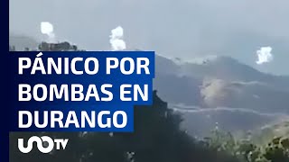 Lanzan bombas en Vascogil Durango [upl. by Smalley844]