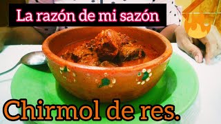 COMO HACER CHIRMOL DE RES Comida regional tabasqueña 1 [upl. by Enaek28]