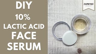 10 Lactic Acid Face Serum [upl. by Petrina]