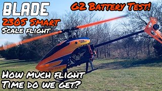 Blade  230s smart  scale flight  G2 battery test [upl. by Felske774]