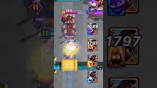 Hog Rider With Spirit Combo Damage Against Evo Larry [upl. by Harras14]